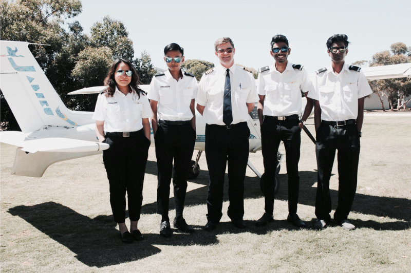 Aero Aviation Crew Members