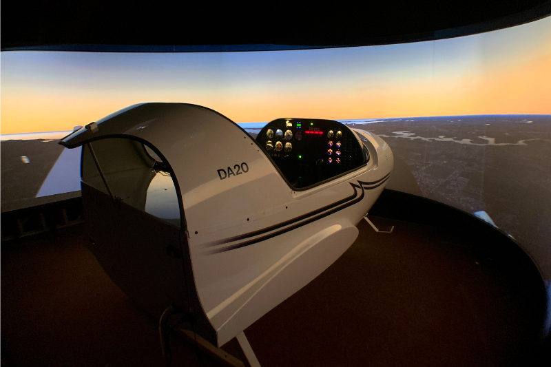 Diamond 20 Katana Flight Simulator