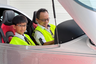 flight at seletar | flight experience