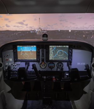 Cessna 172 Flight School Simulator Cockpit